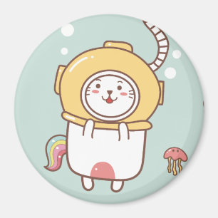 Íman Magneta de Cat Unicorn