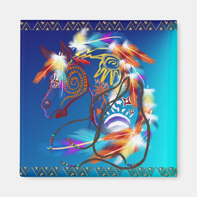 Íman Magneta de Cavalo Bril (Frente)