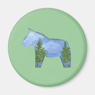 Íman Magneta de Cavalo de Exibição de Cabina