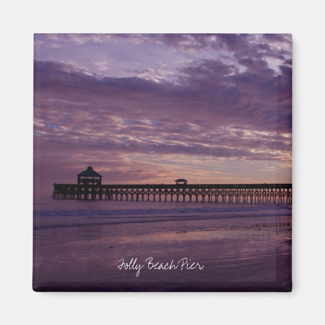 Íman Magneta de Céu Roxo (Frente)