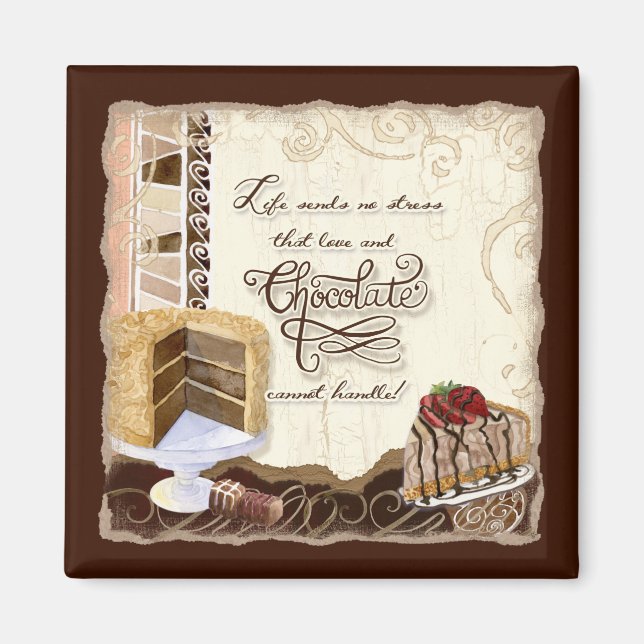 Íman Magneta de chocolate (Frente)