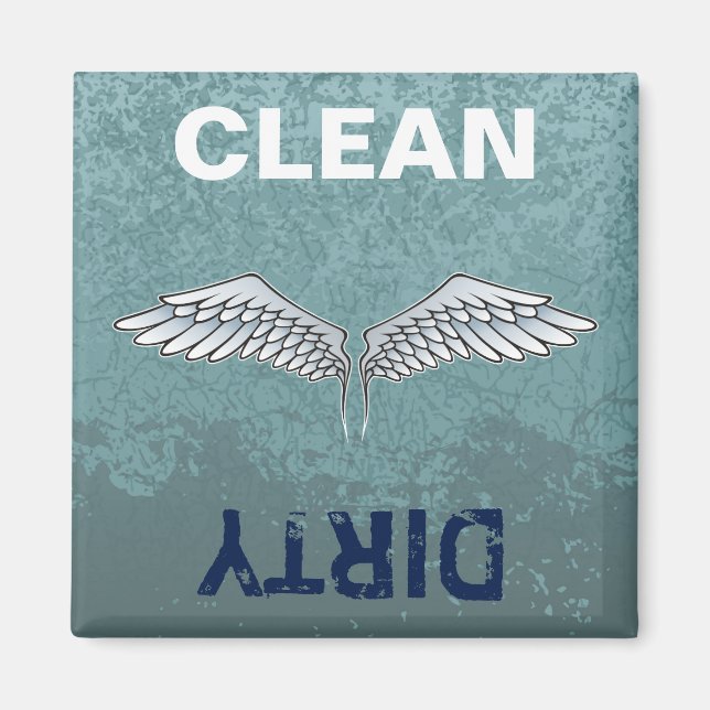 Íman Magneta de Cinzas Azuis (Frente)