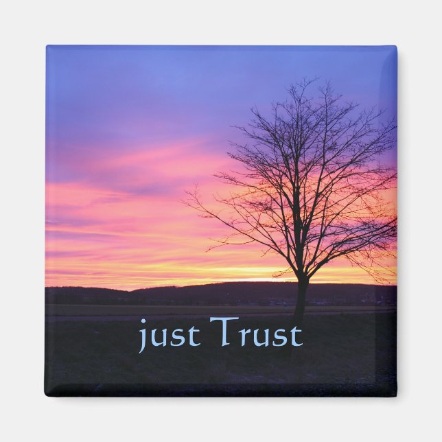 Íman Magneta de citação inspiradora (Frente)