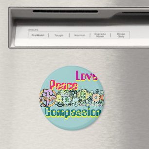 Íman Magneta de Compaixão pelo Amor de Paz