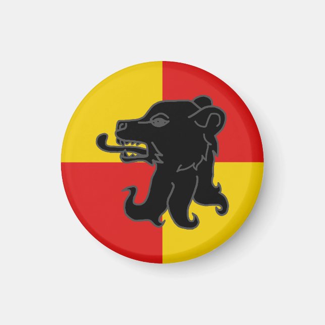 Íman Magneta de compartimento de Urso SCA (Frente)