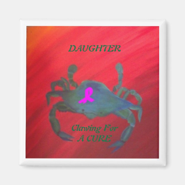 Íman Magneta de conscientização do Cancer da mama (Frente)