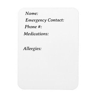 Íman Magneta de contato de emergência para refrigerador