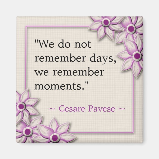 Íman Magneta de cotação inspiracional de opções (Frente)