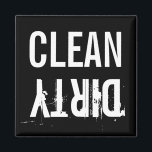 Íman Magneta de cozinha de lavadora suja limpa<br><div class="desc">Este ímã útil da cozinha é excelente para a sua máquina de lavar louça para que todos saibam se o dentro da louça está limpo ou sujo. Simplesmente vire o ímã para "Limpar" quando começar a máquina de lavar louça e transformá-lo em "sujo" quando remover itens da máquina de lavar...</div>