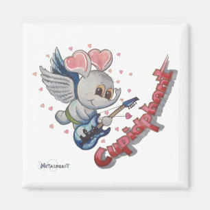 Íman Magneta De Cupidphant Metalado