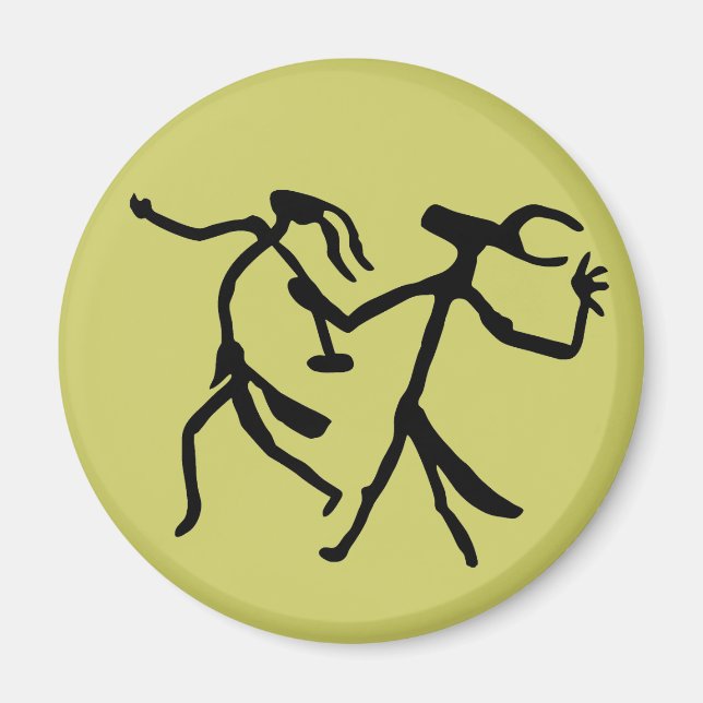 Íman Magneta de dança de Assistentes (Frente)