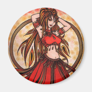 Íman Magneta de Dançarino de Scarlet