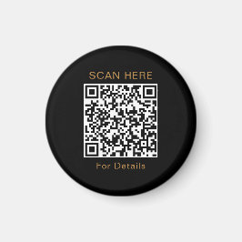 Íman Magneta de Design de código QR exclusivo