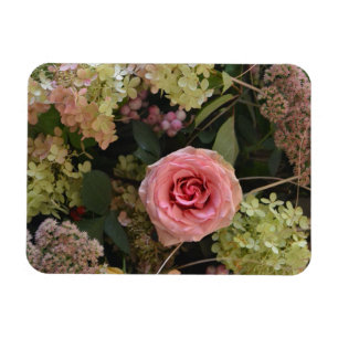 Íman Magneta de Disposição de Hídrangea rosa