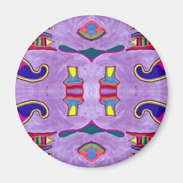 Íman Magneta de Dragão Roxo (Frente)