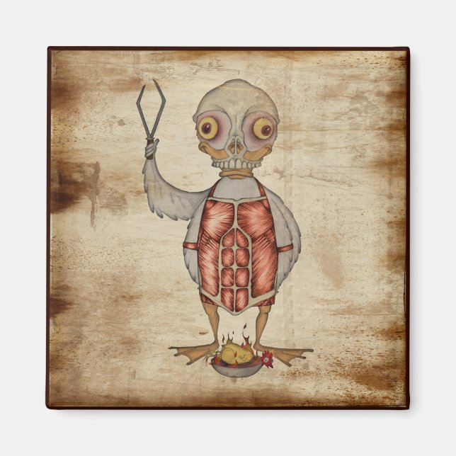 Íman Magneta de Duck do CHURRASCO infiltrado (Frente)