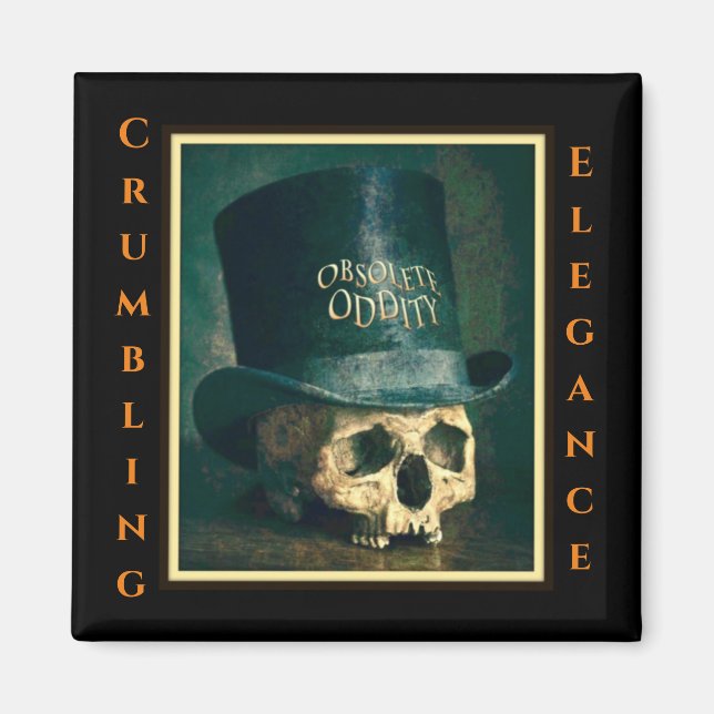 Íman Magneta de Elegância Desmoronante (Frente)