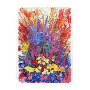 Íman Magneta de explosão floral