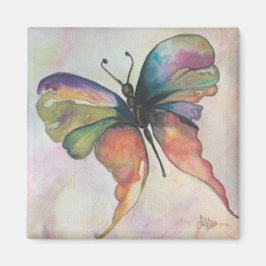 Íman Magneta de felicidade da borboleta