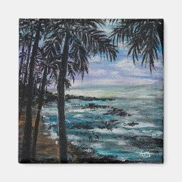 Íman Magneta de felicidade tropical