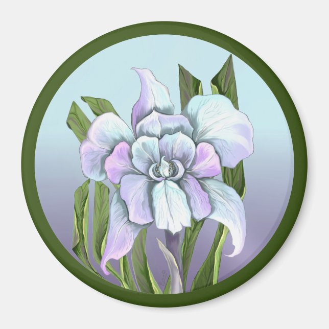 Íman Magneta de flores de Smeraldo (Frente)