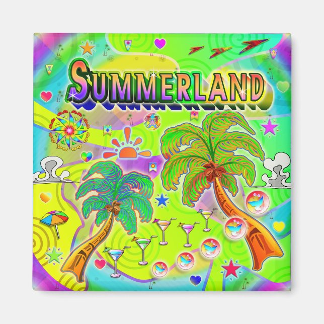 Íman Magneta de foco da mente de Summerland (Frente)