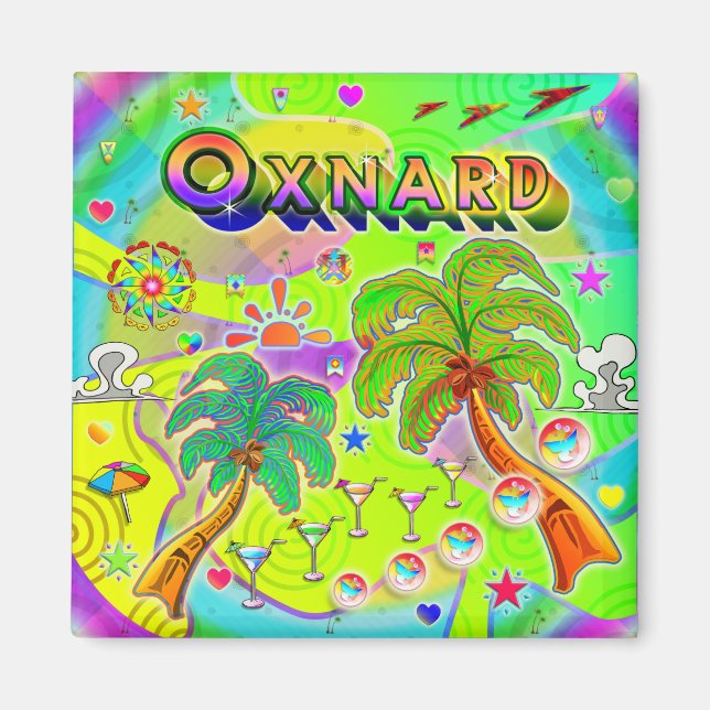 Íman Magneta de foco da mente Oxnard (Frente)