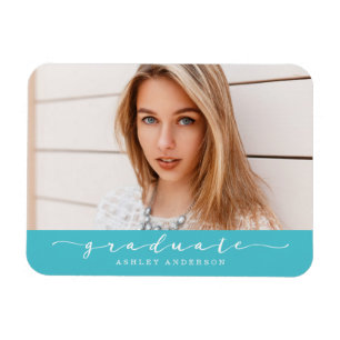 Íman Magneta de Foto Clássica para Graduação de Turques
