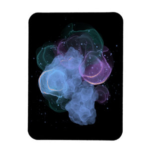 Íman Magneta de Fotografia da Nebula abstrato Cósmica