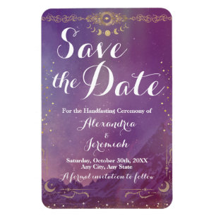 Íman Magneta de Fotografia Flexível da Lua Dourada Viol