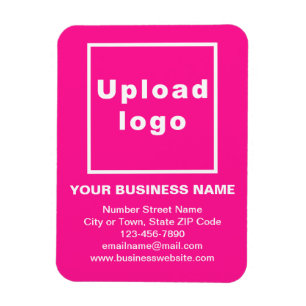 Íman Magneta de Fotografia Flexível, Rosa Empresarial