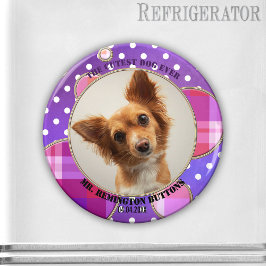 Íman Magneta de Fotografia Personalizada Pet Keepsasasa