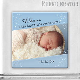 Íman Magneta de Fotografias Azuis com Dusty