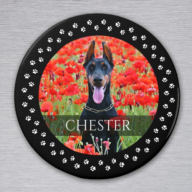 Íman Magneta de Fotografias de Cachorros - Pet Keepsasa (Criador carregado)