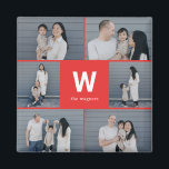 Íman Magneta de Fotografias Modernas a Cor Editável a M<br><div class="desc">Os presentes fotográficos são os melhores presentes! Facilmente personalizado com seu texto e/ou fotos para uma aparência personalizada. Desenhado por Berry Berry Sweet. Ver mais designs em www.berryberrysweet.com</div>