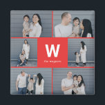 Íman Magneta de Fotografias Modernas a Cor Editável a M<br><div class="desc">Os presentes fotográficos são os melhores presentes! Facilmente personalizado com seu texto e/ou fotos para uma aparência personalizada. Desenhado por Berry Berry Sweet. Ver mais designs em www.berryberrysweet.com</div>