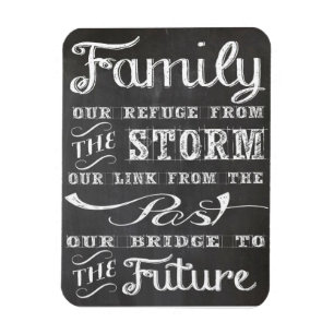 Íman Magneta de fotos da família 3"x4"