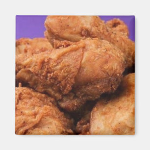 Íman Magneta de frango frito e crua