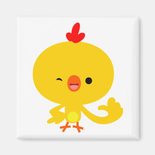 Íman Magneta de frango Legal e bonito