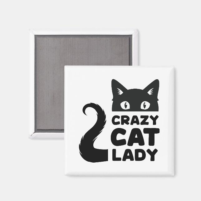 Íman Magneta de Gata Louca (Front/Back)