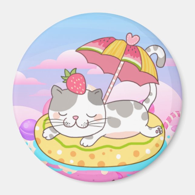 Íman Magneta de Gato (Frente)