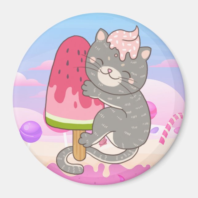 Íman Magneta de Gato (Frente)