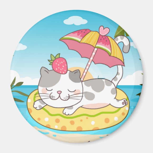 Íman Magneta de Gato (Frente)