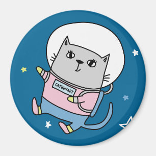 Íman Magneta de Gato de Espaço Cinto