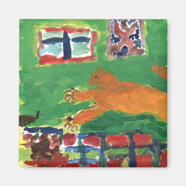 Íman Magneta de gato louco