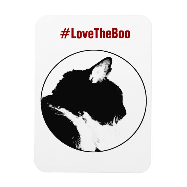 Íman Magneta de Gato Preto (Vertical)