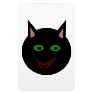Íman Magneta de Gato Preto Halloween