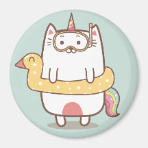 Magneta de Gato Unicorn