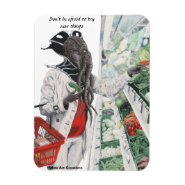 Íman Magneta de geladeira de Compro da Mente