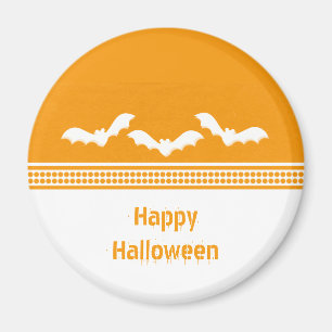Íman Magneta de Halloween, Laranja e Branco, desapareci